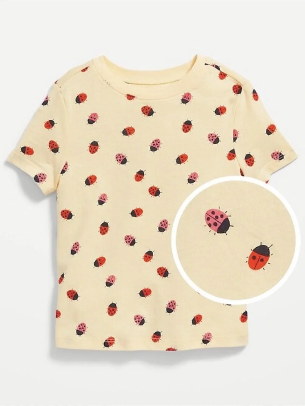 Kids' Ladybug Print Tee - Old Navy